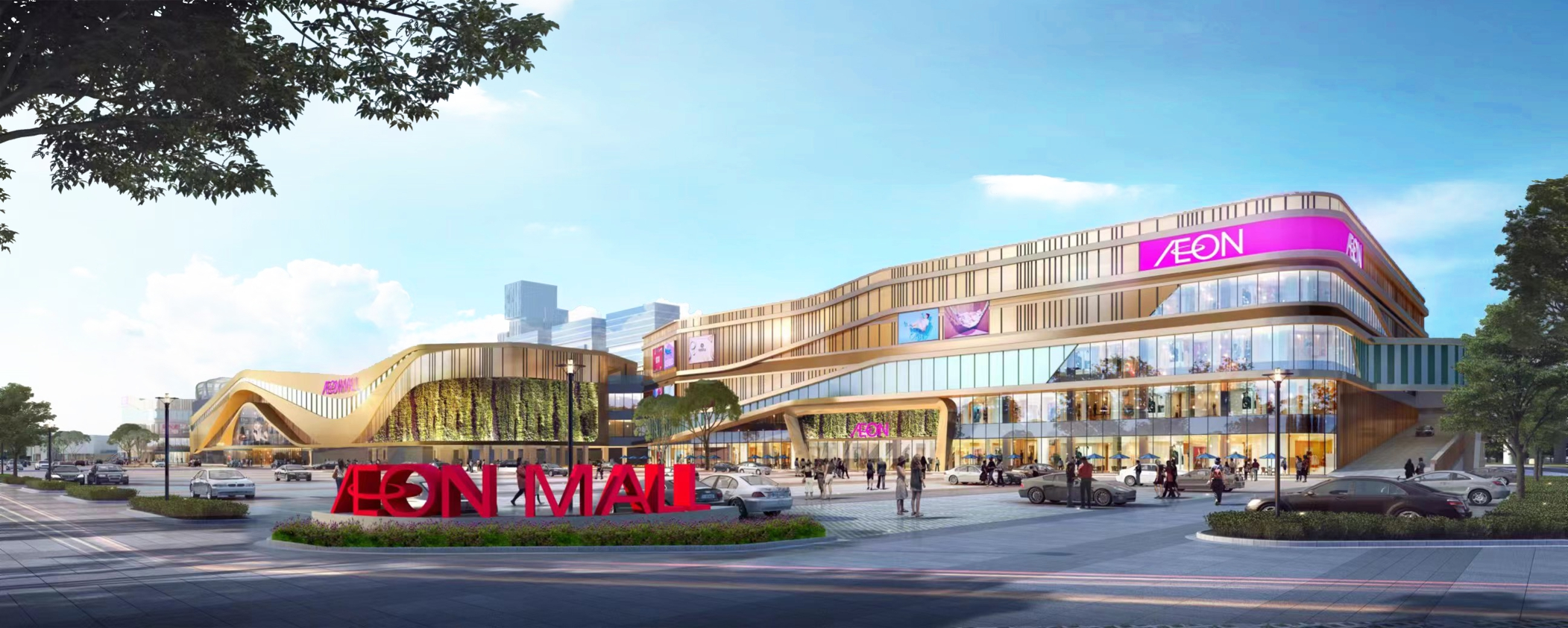 永旺梦乐城武汉江夏购物中心